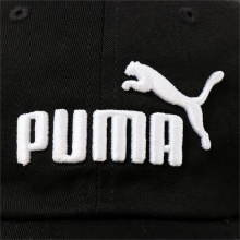 Puma Basecap Essential - gesticktes PUMA Logo - Kinder/Youth schwarz - 1 Stück
